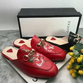  SANDAL  SENDAL GUCCI  FLOWER SLIPPER LOAFER IMPORT 