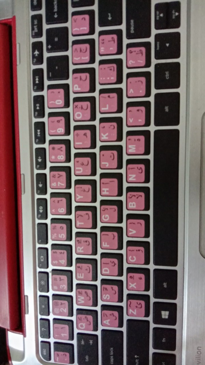 PROMO Stiker keyboard Arab arabic LEPTOP KOMPUTER NETBOOK