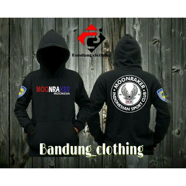 Jaket sweater hoodie moonraker imi m2r simplr keren