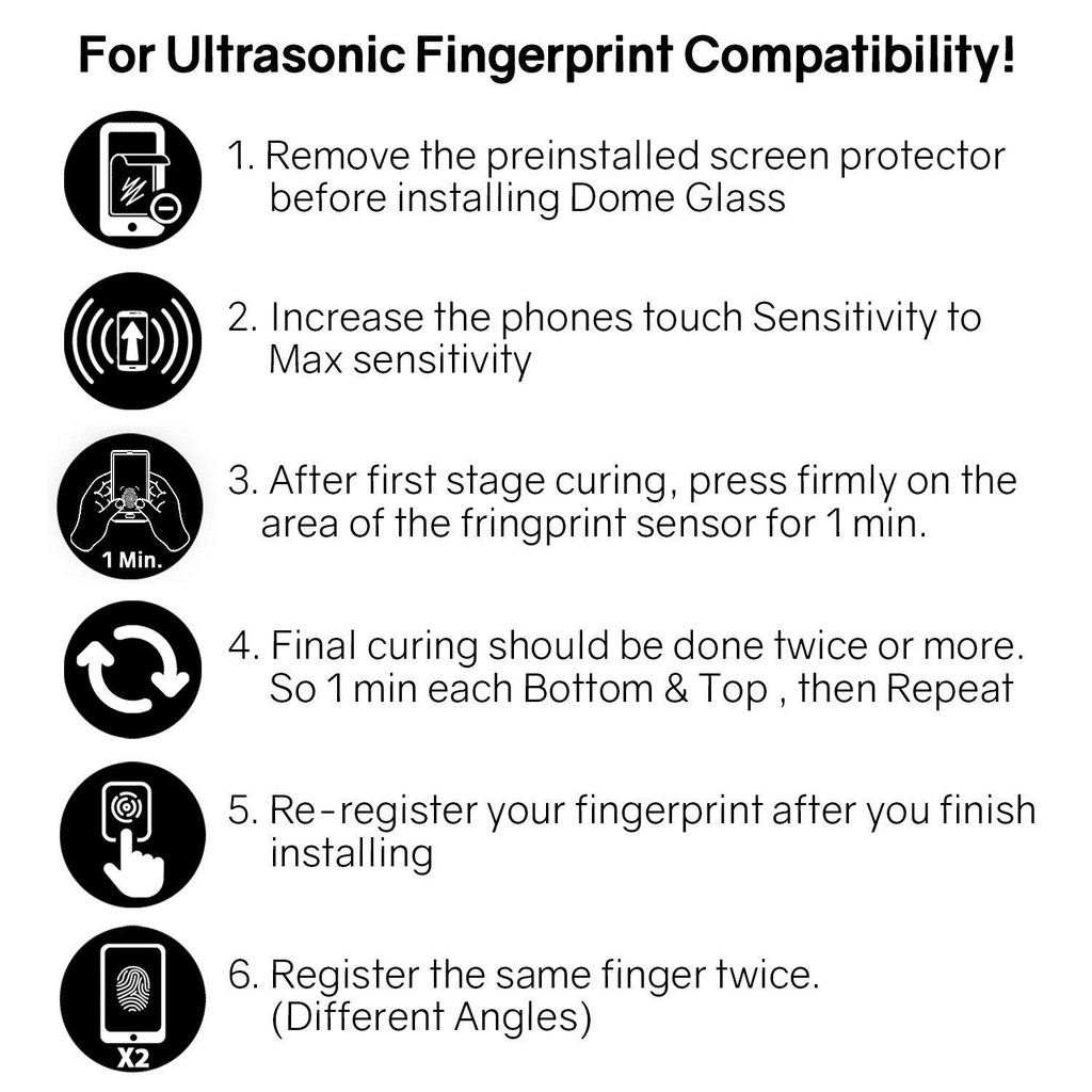 Whitestone Dome UV Tempered Glass Samsung S20 / S20 Plus / S20 Ultra - S20 Ultra, WIth UV Lamp