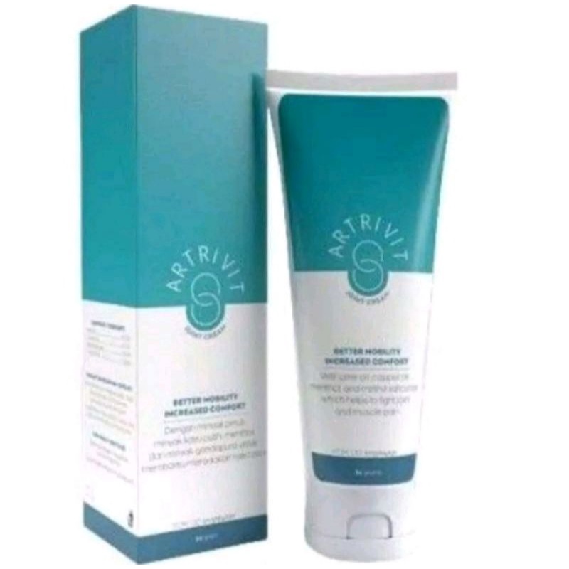 ( Terbaik ) Cream Artrivit Asli 100% Original Obat Herbal Nyeri Sendi Lutut Tulang