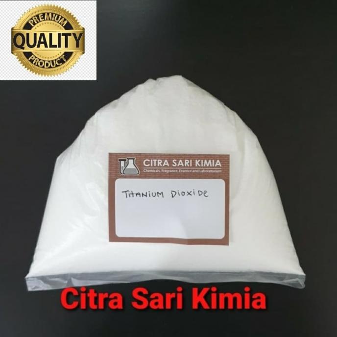 

TITANIUM DIOXIDE / OPAQUE WHITE / TIO2 FOODGRADE 500GRAM BERMUTU Kode 62