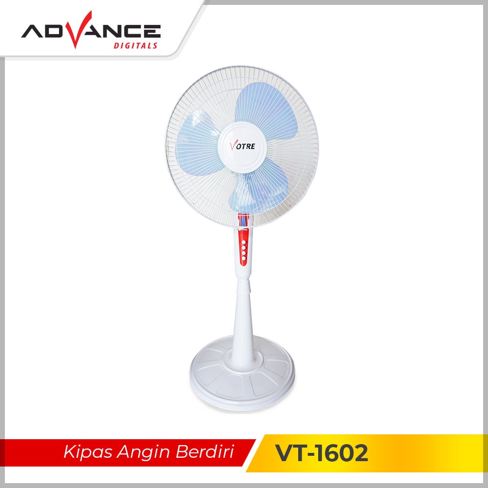 Advance Kipas Angin Berdiri Stand Fan VT1602 Votre 16&quot; inch Garansi 1 Tahun