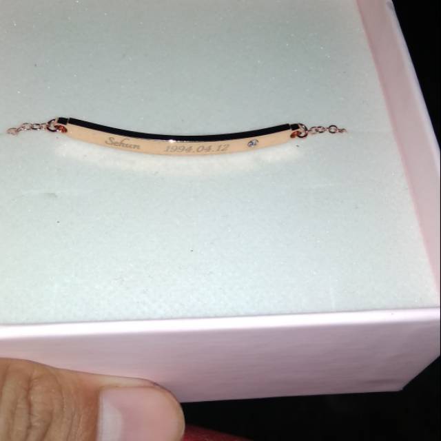 Sehun birthday bracelet