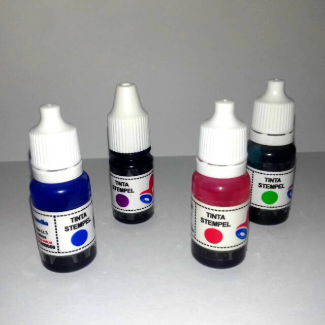 

Tinta Stempel Warna 10 ml Waterproof
