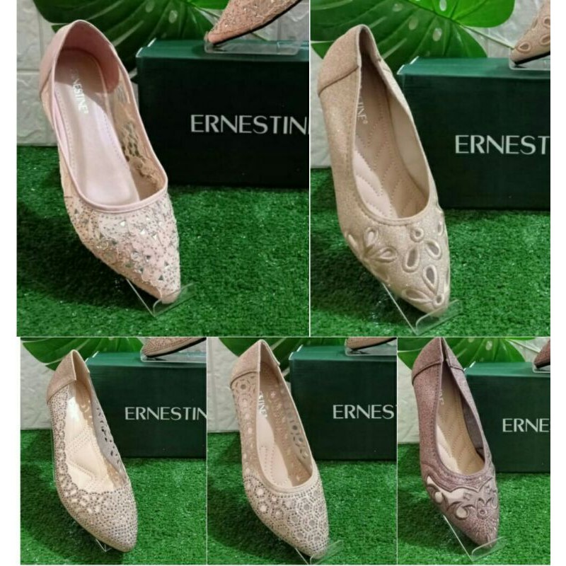 FILLYS Sepatu Flatshoes Ernestine Original brand Matahari - Sepatu Blink Blink Pesta Wanita Murah