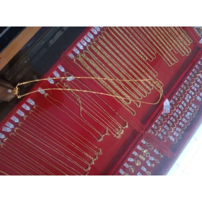kalung emas 22 karat