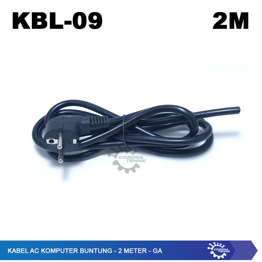 GA -Kabel AC Komputer Buntung - 2 meter