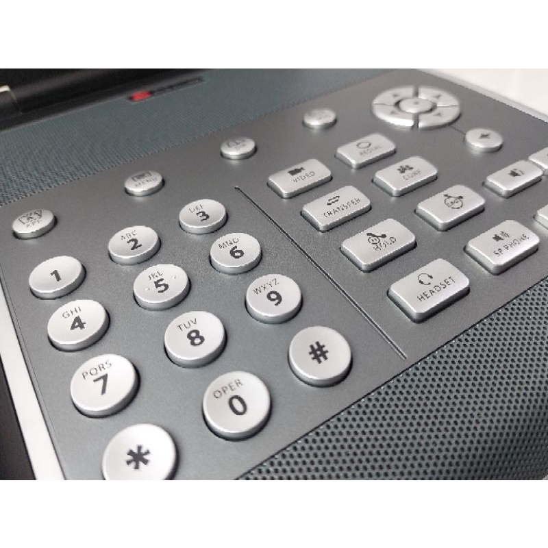 Telepon Ponsel Desktop Media Bisnis Dual-Stack Polycom VVX 1500