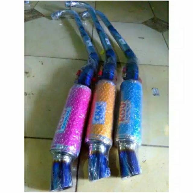Knalpot cha kou netral kolong buat supra x jupiter z fit'x revo karisma blade c70 sogun kzr kripton
