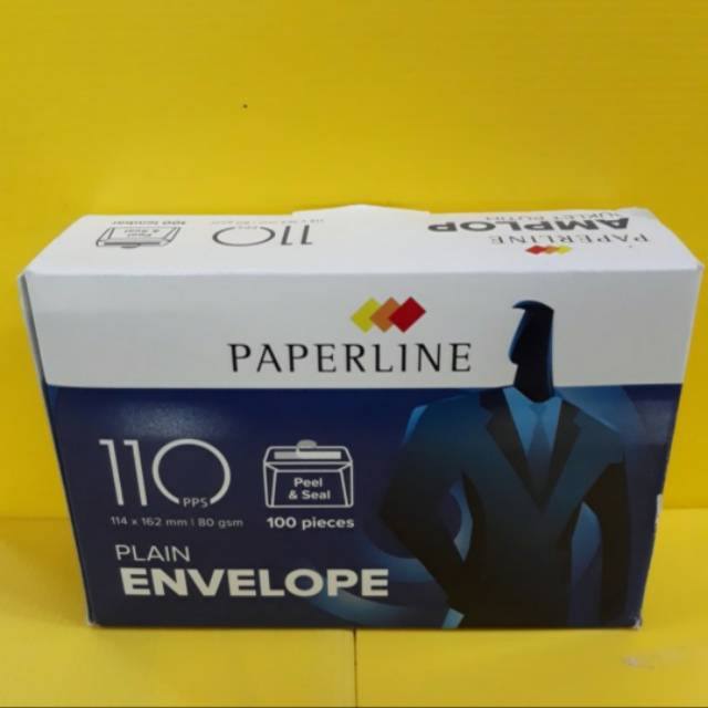 Amplop Putih 110 Paperline / Amplop kertas