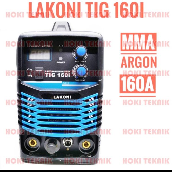 LAKONI TIG 160i MESIN TRAVO LAS ARGON INVERTER Trafo Las Tig 160 i Terjangkau