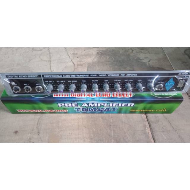 kit pre amplifier tone control tomcat