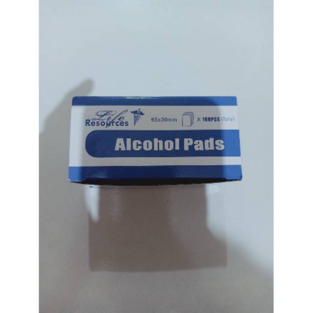 Alcohol Pads Life Resources 2 PLY