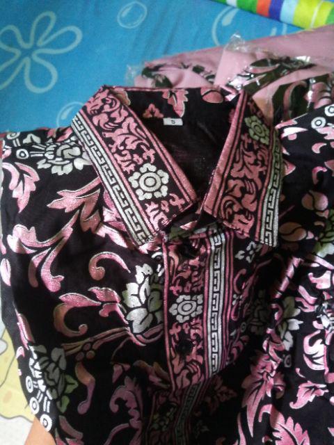 Couple Ramadhani Rafa Sarimbit Batik Ramadhani Seragam Batik Keluarga Couple Family Dress Batik Anak