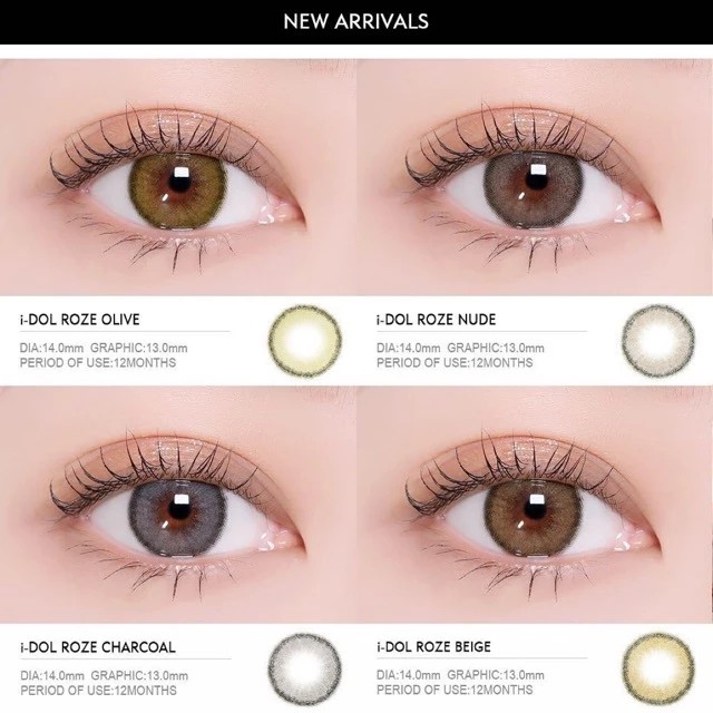 SOFTLENS SWEET I-DOLL ROZE. NORMAL/MINUS