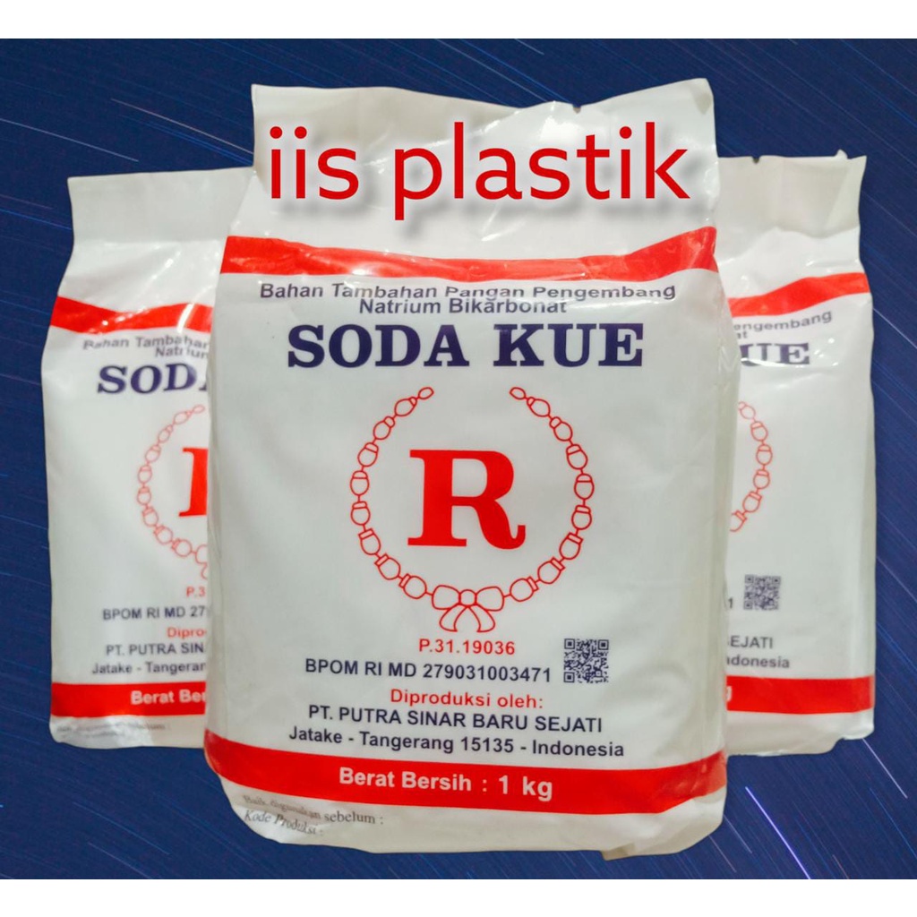 Soda R  1 kg / Soda Kue R 1 kg