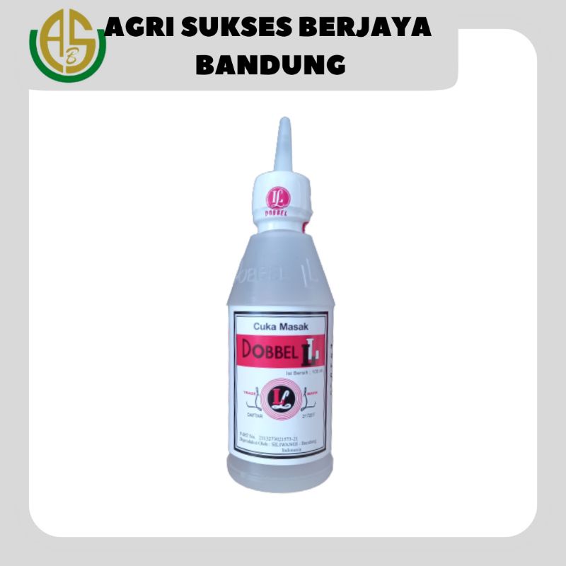 

Cuka Masak Dobbel L / Dobel L / Double L - 100 Ml