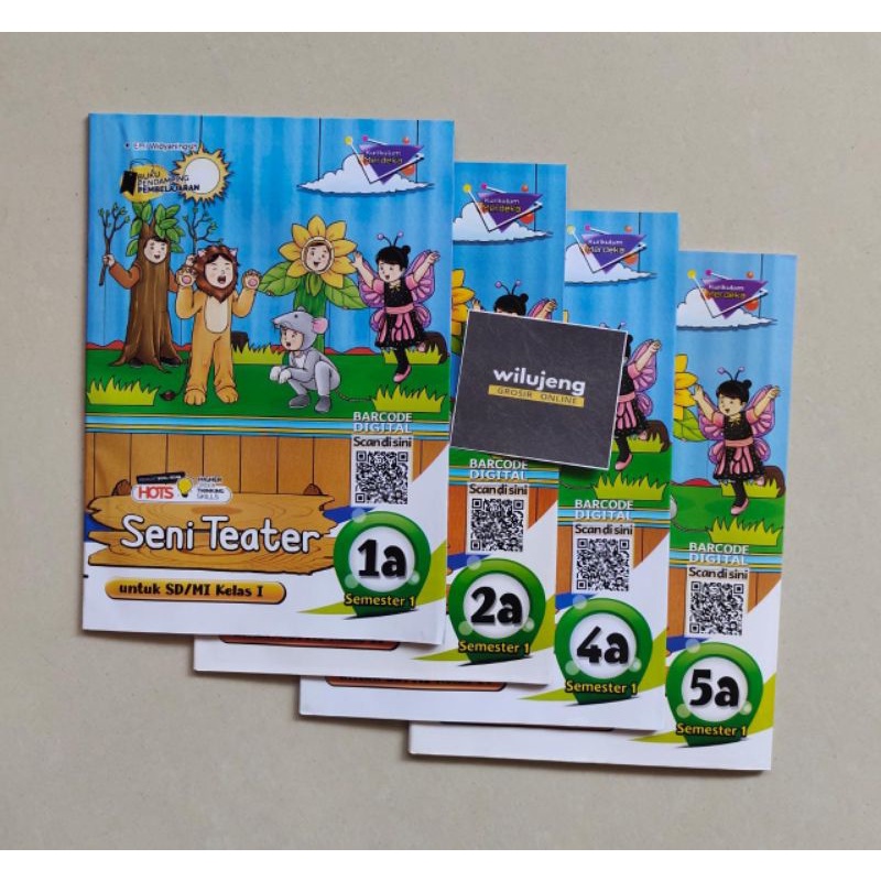 ( Kurikulum Merdeka ) LKS Seni Teater SD MI Semester Ganjil Edisi 2022/2023 Putra Nugraha