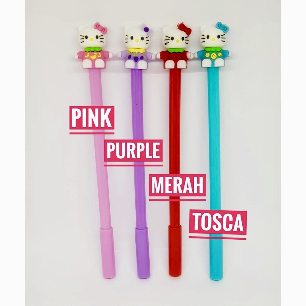 

Pulpen Gel Karakter Hello Kitty Lucu Bagus dan Murah