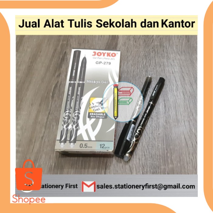 

Pen Joyko Bisa Dihapus Shokyo Gel GP-279 parts 6Zept21