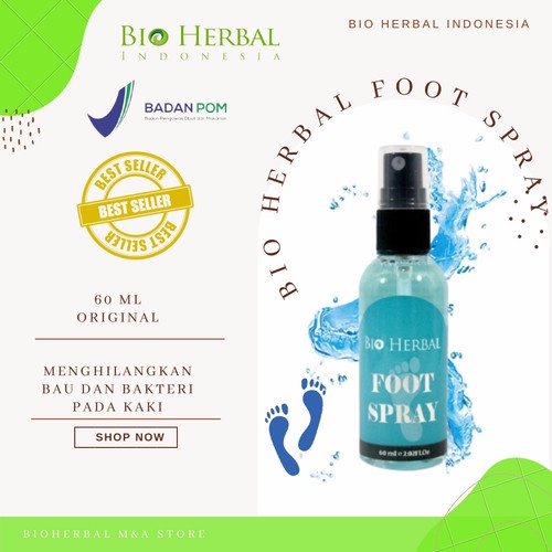[COD] Spray Obat Semprot Penghilang Bau Kaki Dan Sepatu Terampuh Permanen Perawatan Kaki Bio Herbal