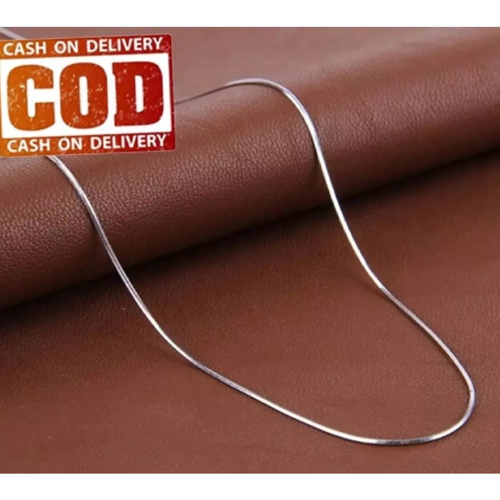 kalung silver fashion wanita pria best seller termurah dan terlaris