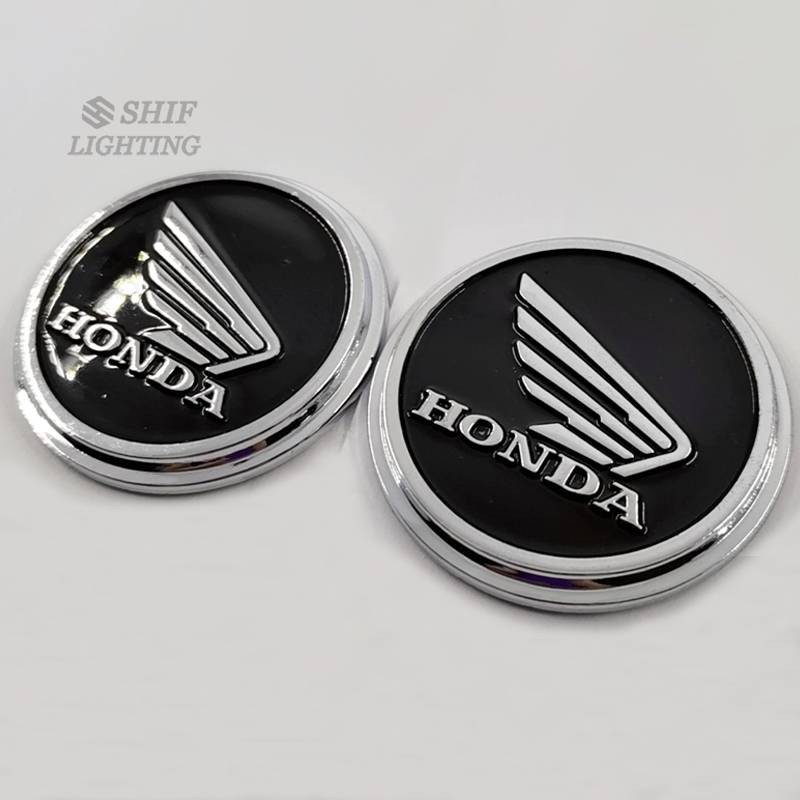 1pc Stiker Emblem Logo Honda Wing Bahan Abs Untuk Dekorasi Motor