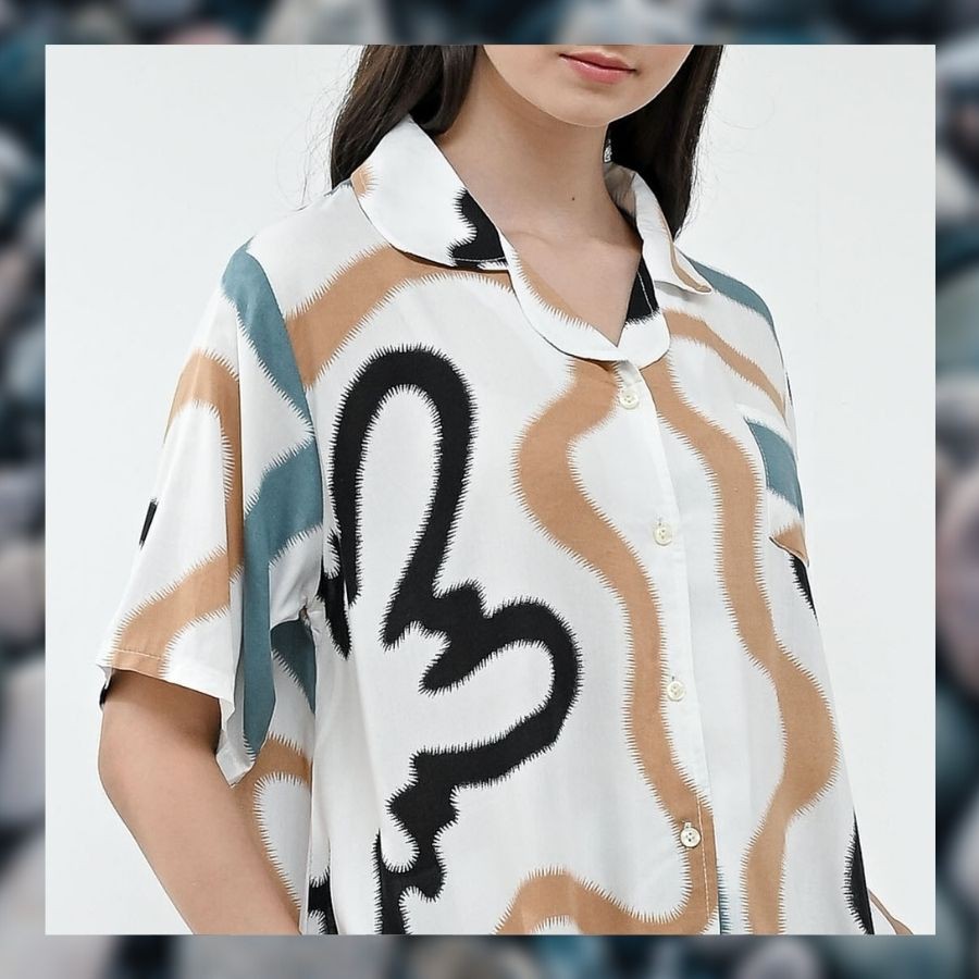 Kalla set - Sleepwear / Piyama Baju Tidur Rayon by RAHA Sleepwear-Summer