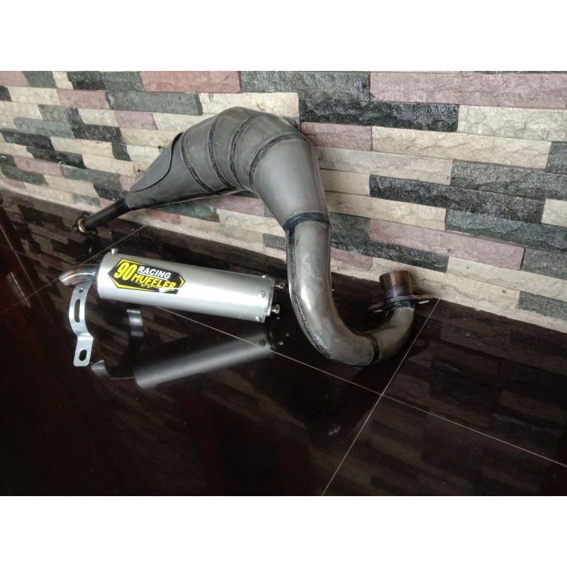 Knalpot Satria RX King Udang Trail PNP Rangka GTX