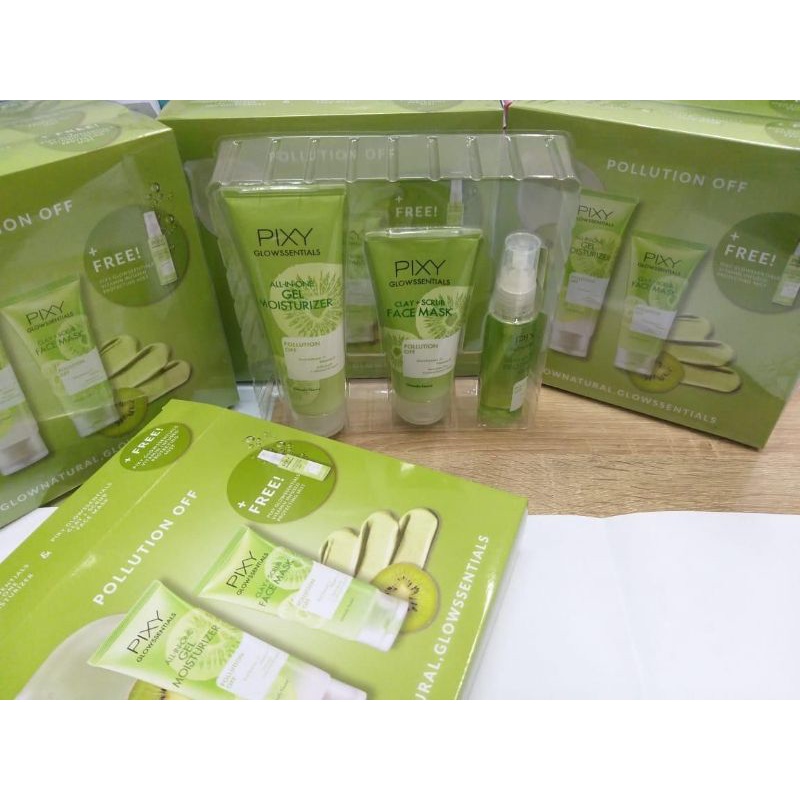 Paket murah Pixy Glowssentials Pollution Off
