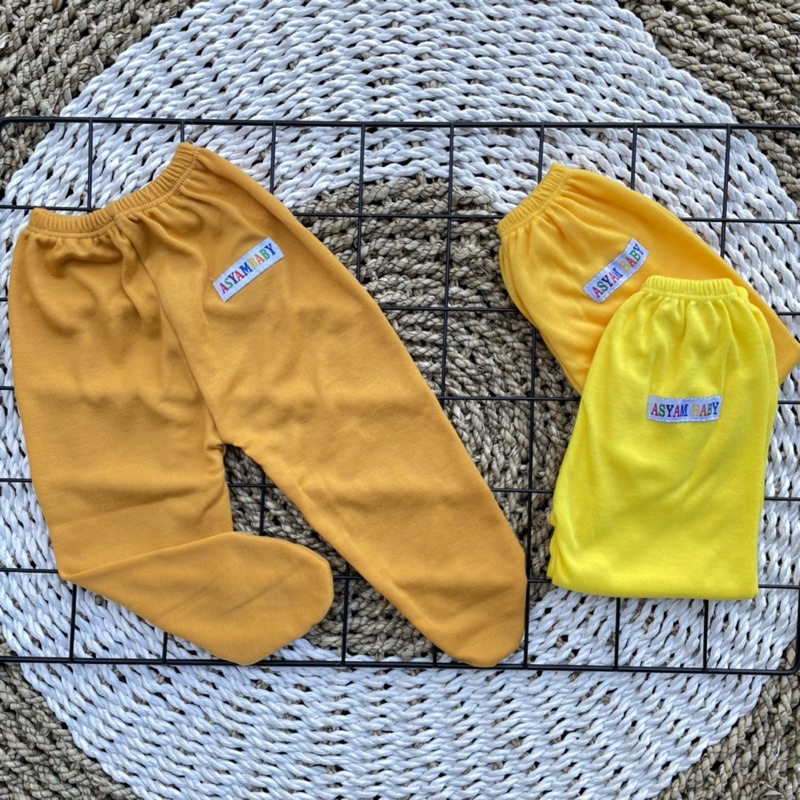 3 PCS Celana Tutup Kaki Bayi Celana Panjang Bayi Celana Bayi Baru Lahir Celana Panjang Bayi Newborn DNW BABY