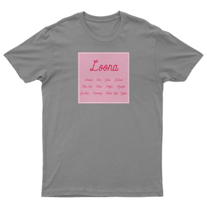 Kaos Kpop | Loona Member Tshirt