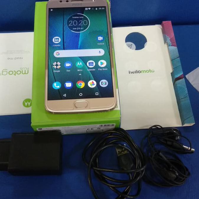 TERMURAH Motorola G5s Plus Nfc Ram 4GB Rom 32GB Gold READY STOCK