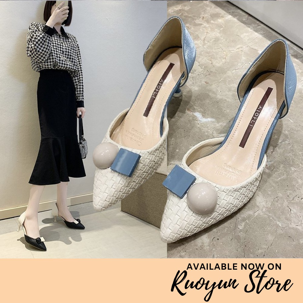 RYS - Spring Lady Sepatu Hak Korea Fashion Casual - Ori Import