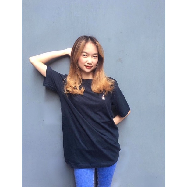 CUCI GUDANG Kaos hush Puppies Unisex Original 100% FullTag Navy | Kaos Hush Puppies Original Murah