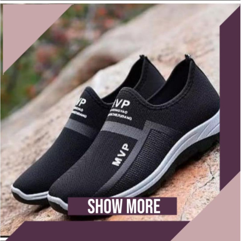 Sepatu sneakers pria wanita impor Lokal sepatu korea sneaker murah kekinian terbaru trendy tali pvn