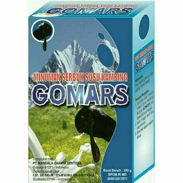 

Susu kambing Gomars Original