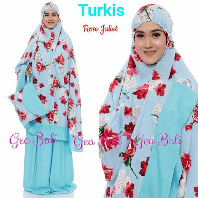 MUKENA ROSE JULIET (GESER GAMBAR)