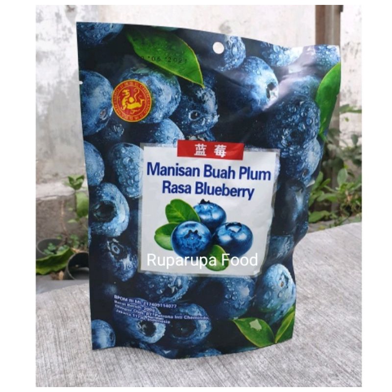 

Manisan Buah Plum Rasa Blueberry 220 gram