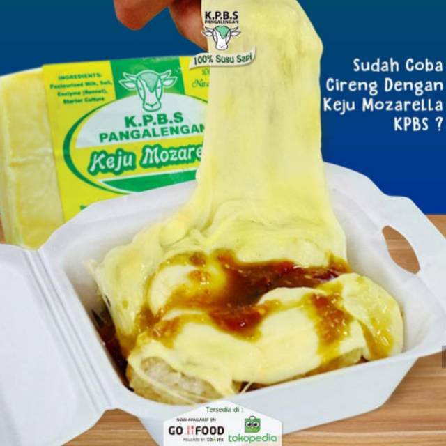 

Keju Mozarella KPBS 250gr