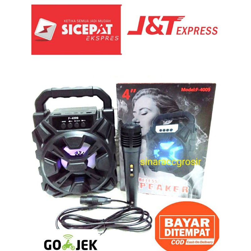 SPEAKER WERLESS BLUETOOTH SOBWOOFER 6,5 FREE MIC KARAOKE