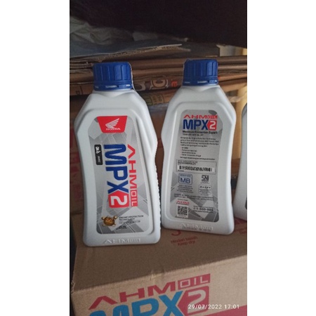 SUPER MURAH, OLI MPX2 PERBOTOL Kemasan baru MOTOR MATIC AHM