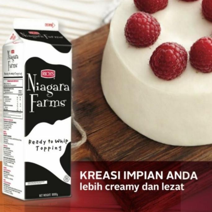 

(BISA COD) richs niagara farms whipping / rich / rich's / cream / dairy / topping