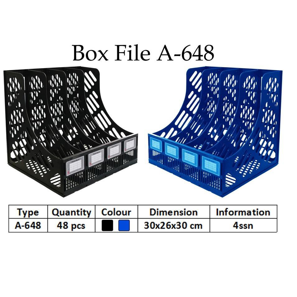 

S3dAng D!skonz, SOS Box File 4 susun MICROTOP A-648 / Box File Plastik / Box KeranjangCode.P.2.Q.0.0