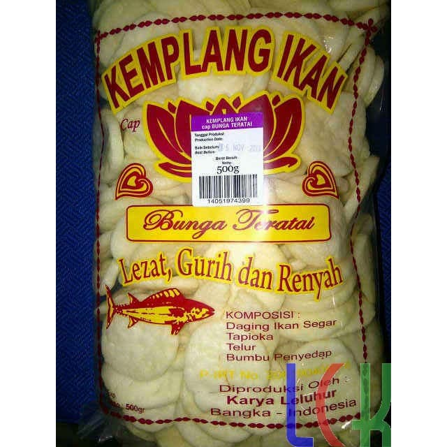

Kemplang Goreng Ikan Cap Teratai 250gr