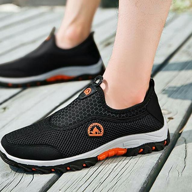 ⅎ HIKING SPORTY CAMEL / SEPATU GUNUNG PRIA / HIKING SHOES SLIP ON CAMEL ☺