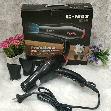 Hair Dryer pengering rambut G-MAX MX-708 Hairdryer Profesional