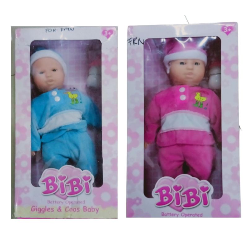 MAINAN BONEKA BAYI BIBI WAJAH BISA BERGERAK