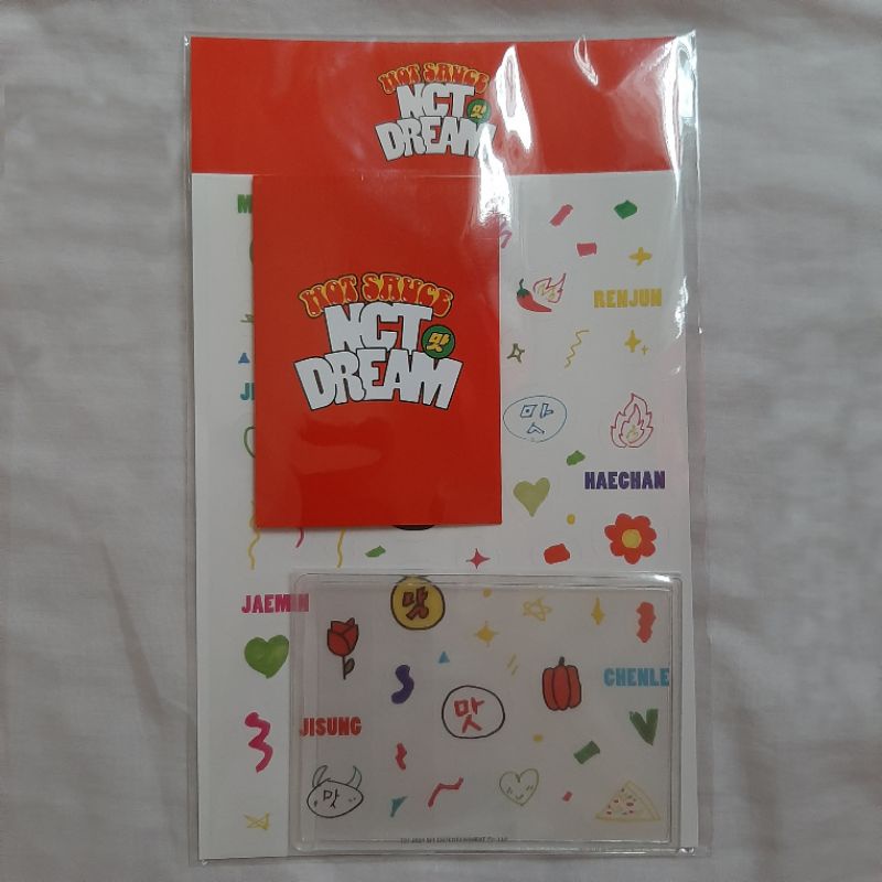 [BOOKED] STICKER + TOPLOADER ONLY DECO STICKER HOT SAUCE